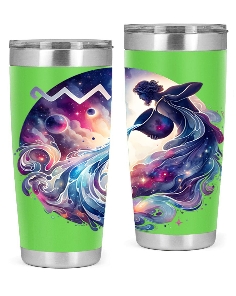 aquarius 89#- zodiac- Tumbler