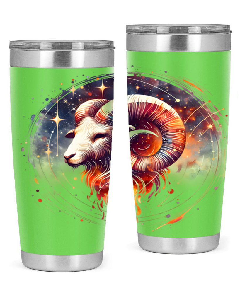 aries 125#- zodiac- Tumbler