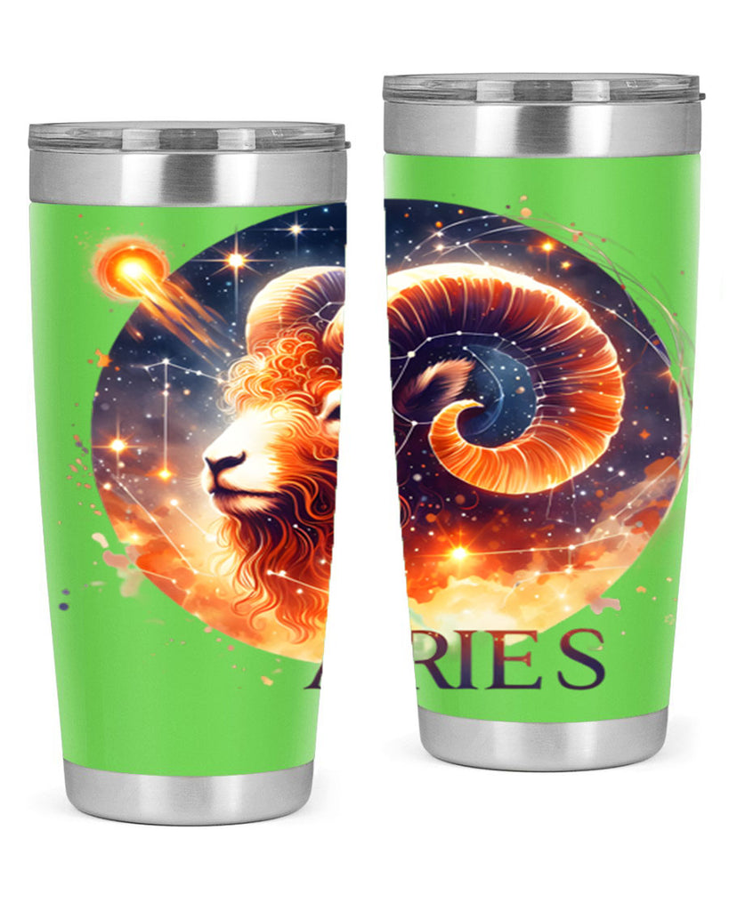 aries 130#- zodiac- Tumbler