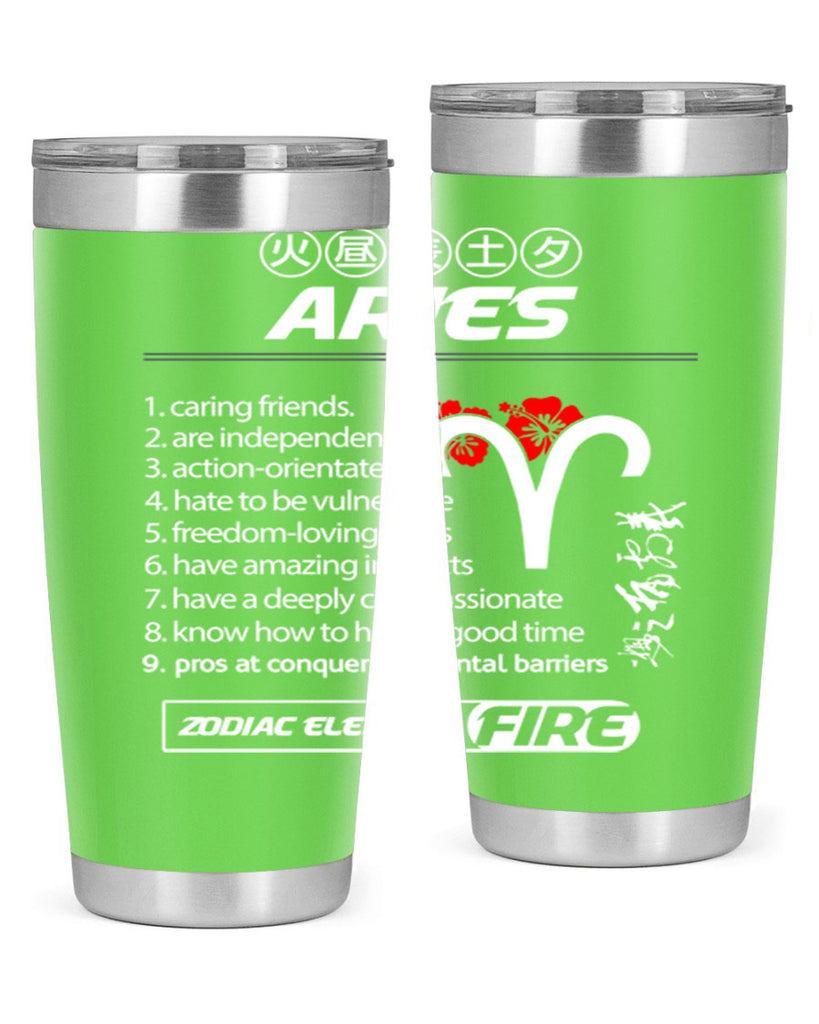 aries 137#- zodiac- Tumbler