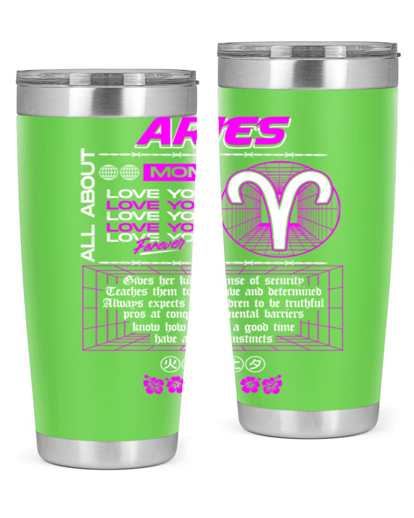 aries 138#- zodiac- Tumbler