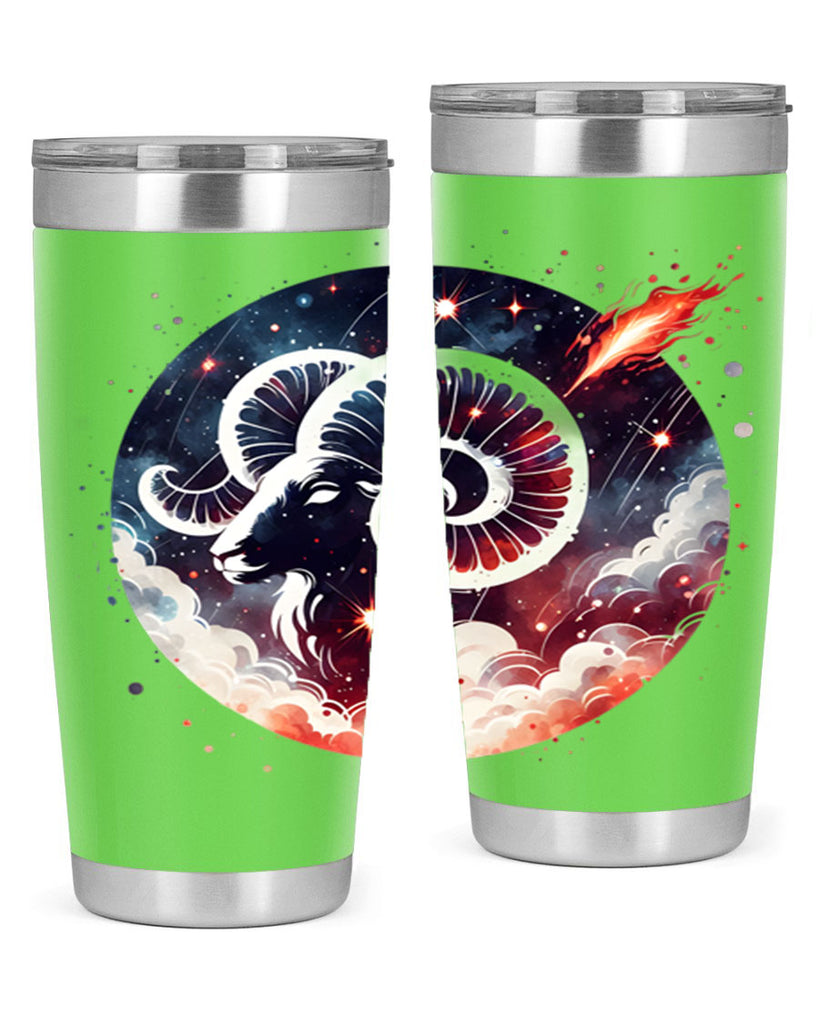 aries 140#- zodiac- Tumbler