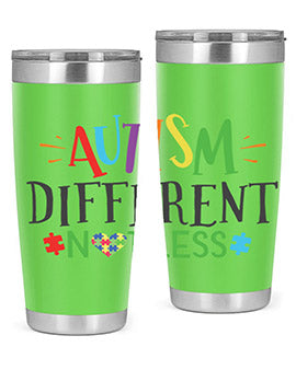 autism different not less Style 5#- autism- Tumbler