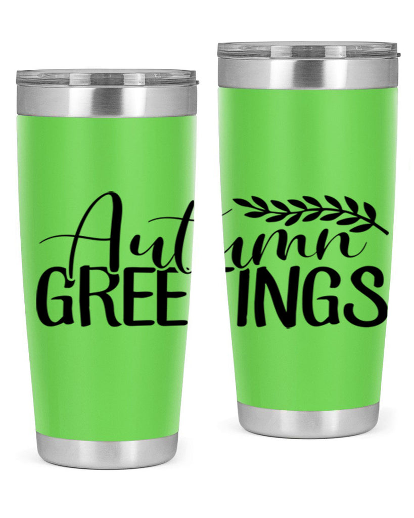 autumn greetings 13#- fall- Tumbler