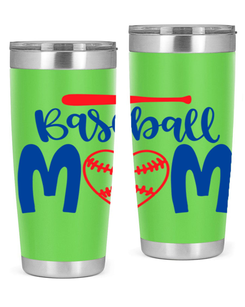 baseball mom 2077#- baseball- Tumbler