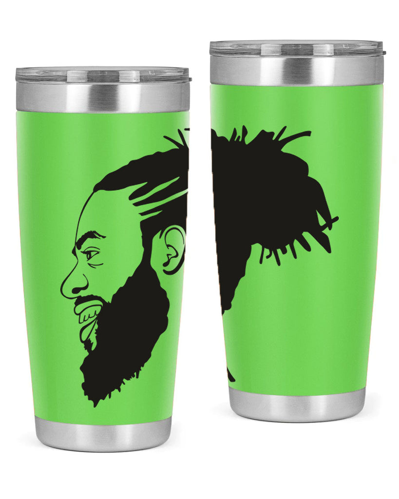 beardman 45#- black men - boys- tumbler