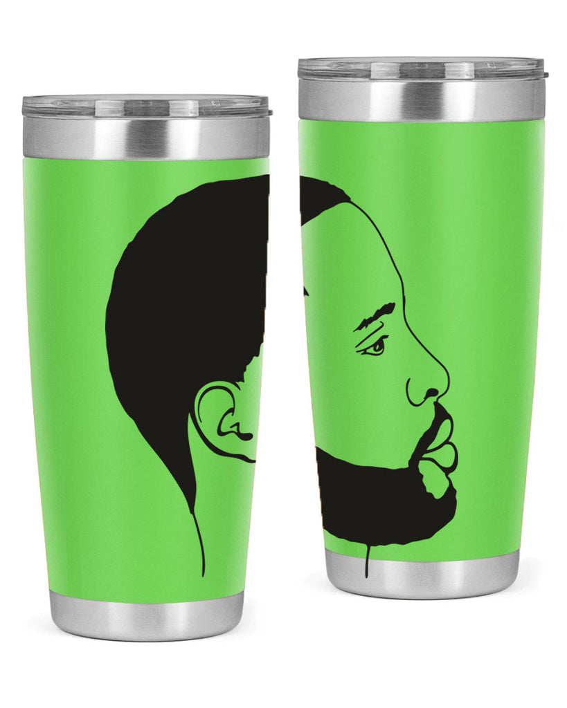 beardman 54#- black men - boys- tumbler