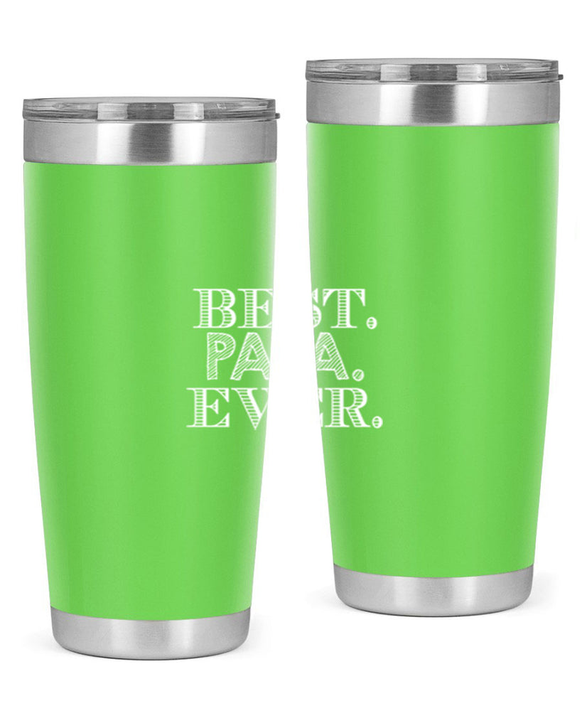 best papa ever 93#- grandpa - papa- Tumbler