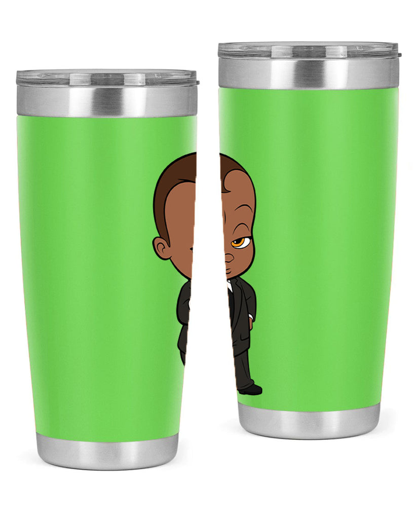 black boy 10#- black men - boys- tumbler