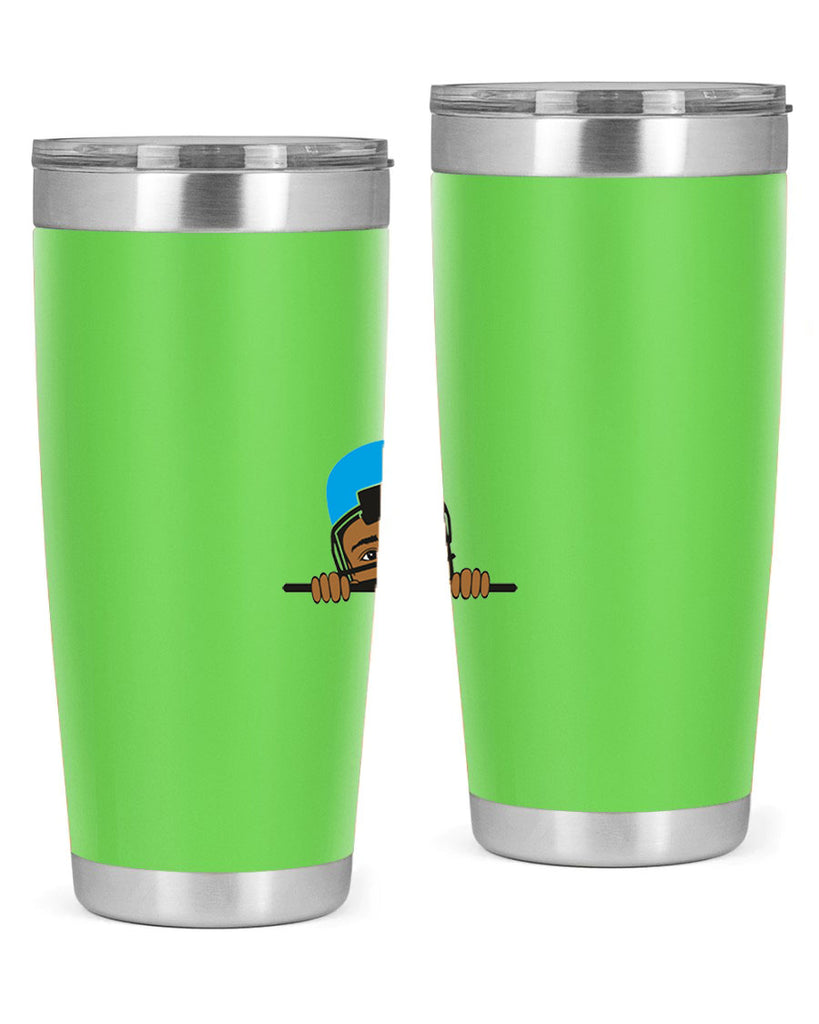 black boy 2#- black men - boys- tumbler