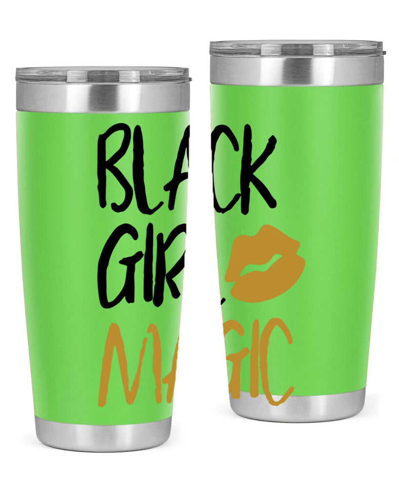 black girl magic lips cocoandbanana 245#- black words phrases- Cotton Tank