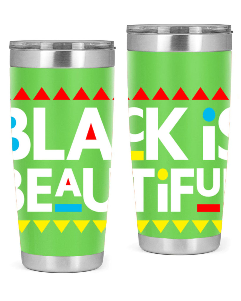 black is beautiful 235#- black words phrases- Cotton Tank