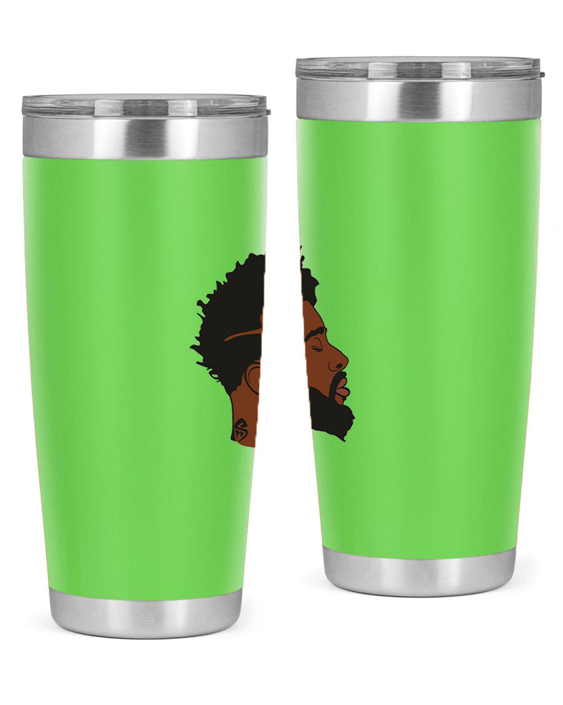 black man 30#- black men - boys- tumbler
