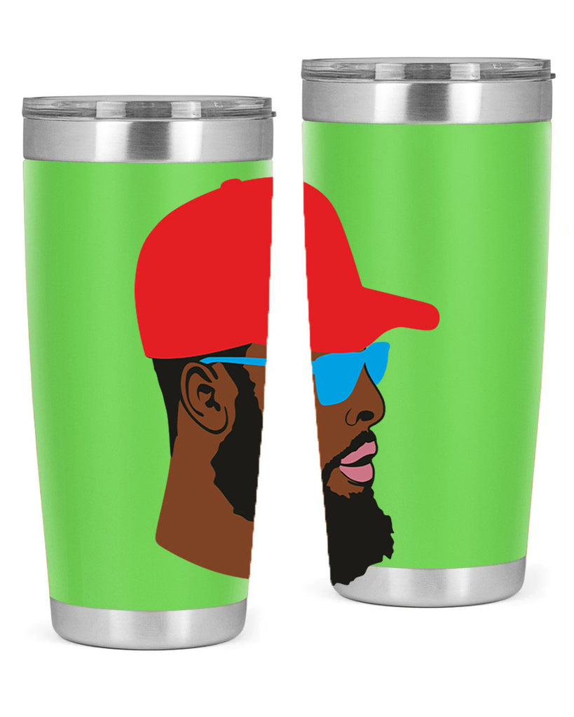 black man style 1#- black men - boys- tumbler