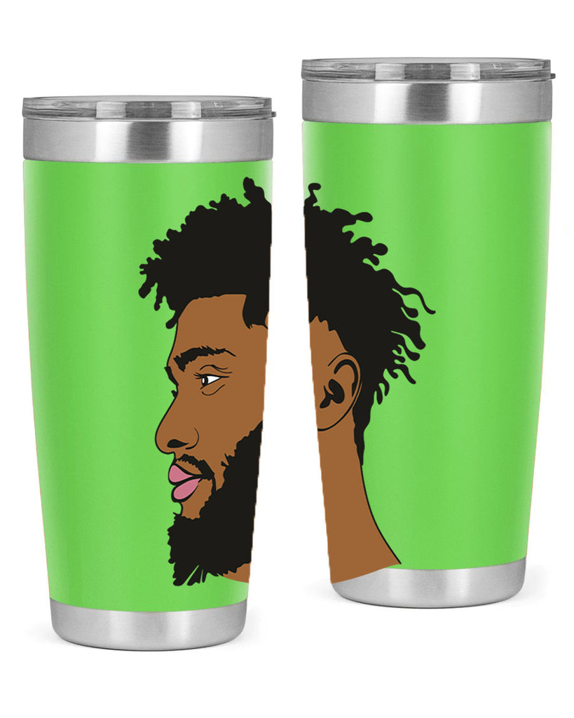 black man style 3#- black men - boys- tumbler