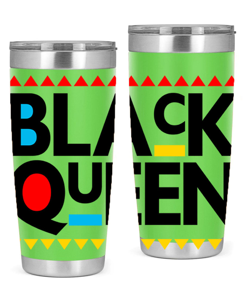 black queen 222#- black words phrases- Cotton Tank