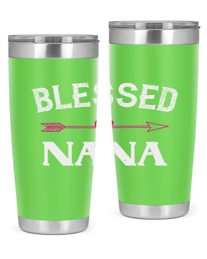 blessed nana 34#- grandma - nana- Tumbler
