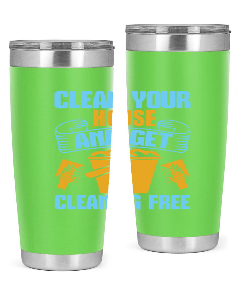 clean your house and get cleaning free Style 46#- cleaner- tumbler