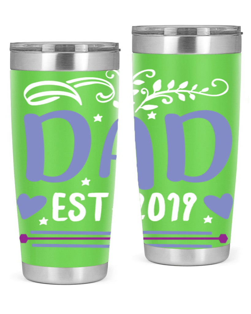 dad est 100#- fathers day- Tumbler