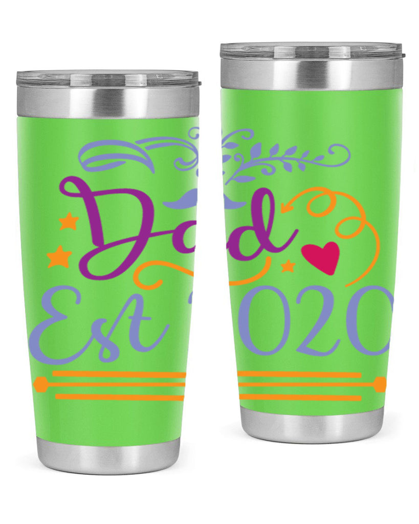 dad est 97#- fathers day- Tumbler