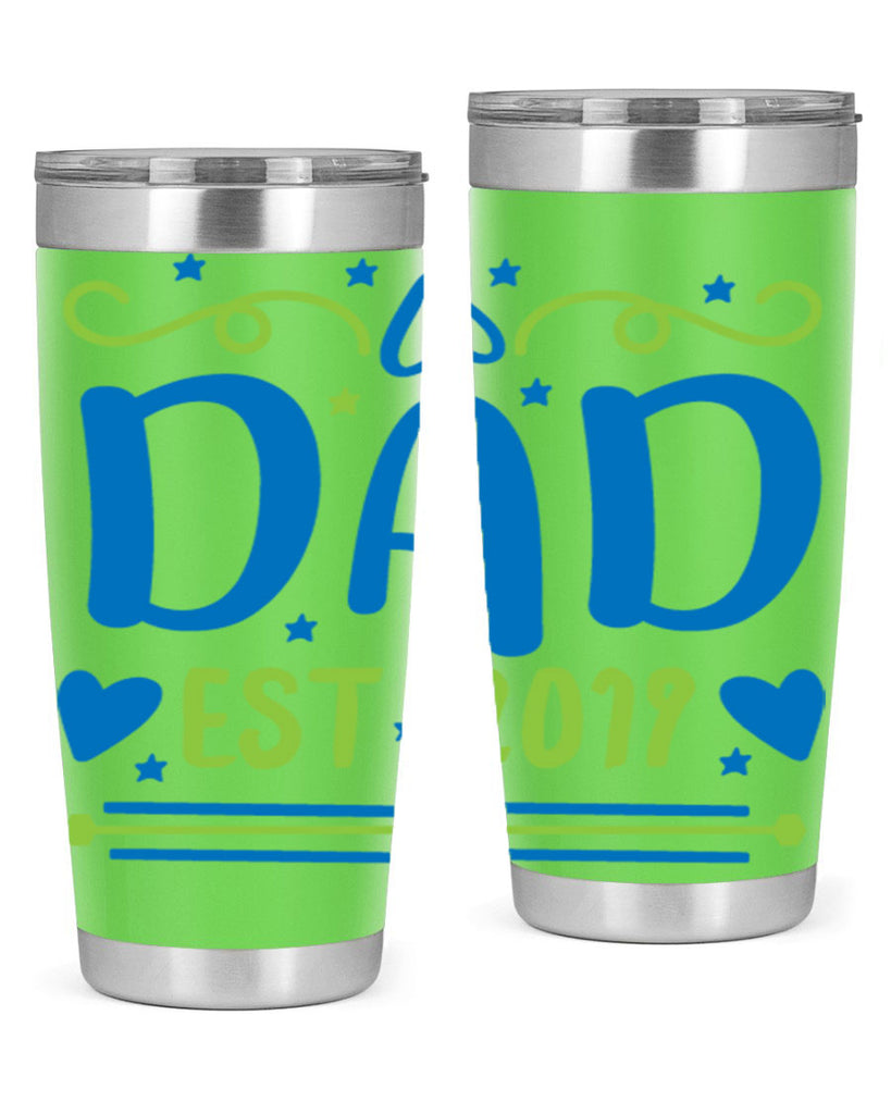 dad est 99#- fathers day- Tumbler