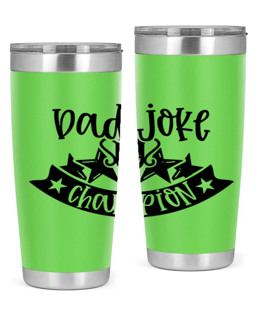 dad joke champion 66#- fathers day- Tumbler