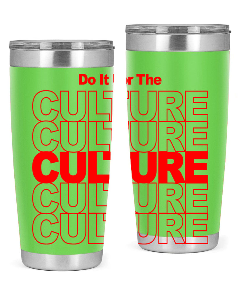 do it for the culture 170#- black words phrases- Cotton Tank