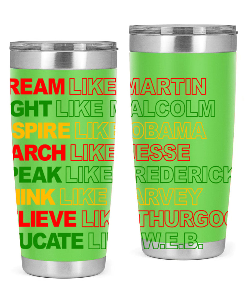 dream like martin 165#- black words phrases- Cotton Tank