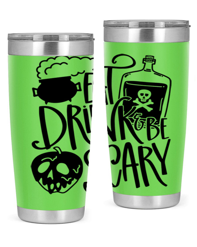 eat drink be scary 78#- halloween- Tumbler