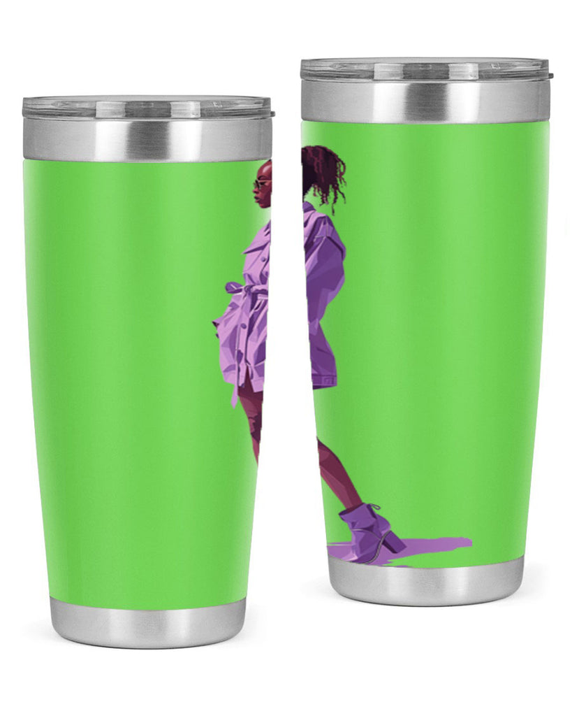 fashion girl in lavender 66#- fashion- Cotton Tank