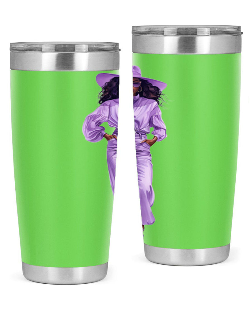 fashion girl in lavender 68#- fashion- Cotton Tank