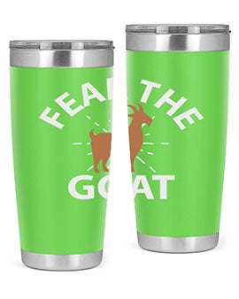fear the goat Style 4#- goat- Tumbler