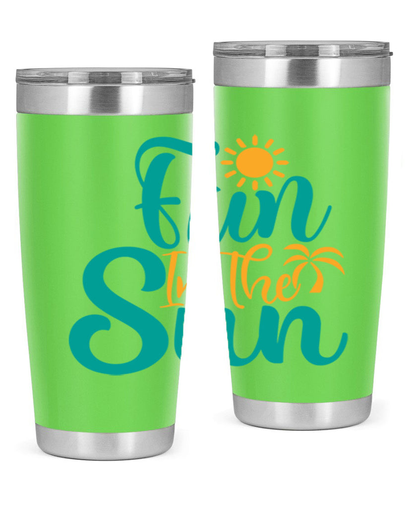 fun in the sun Style 104#- summer- Tumbler