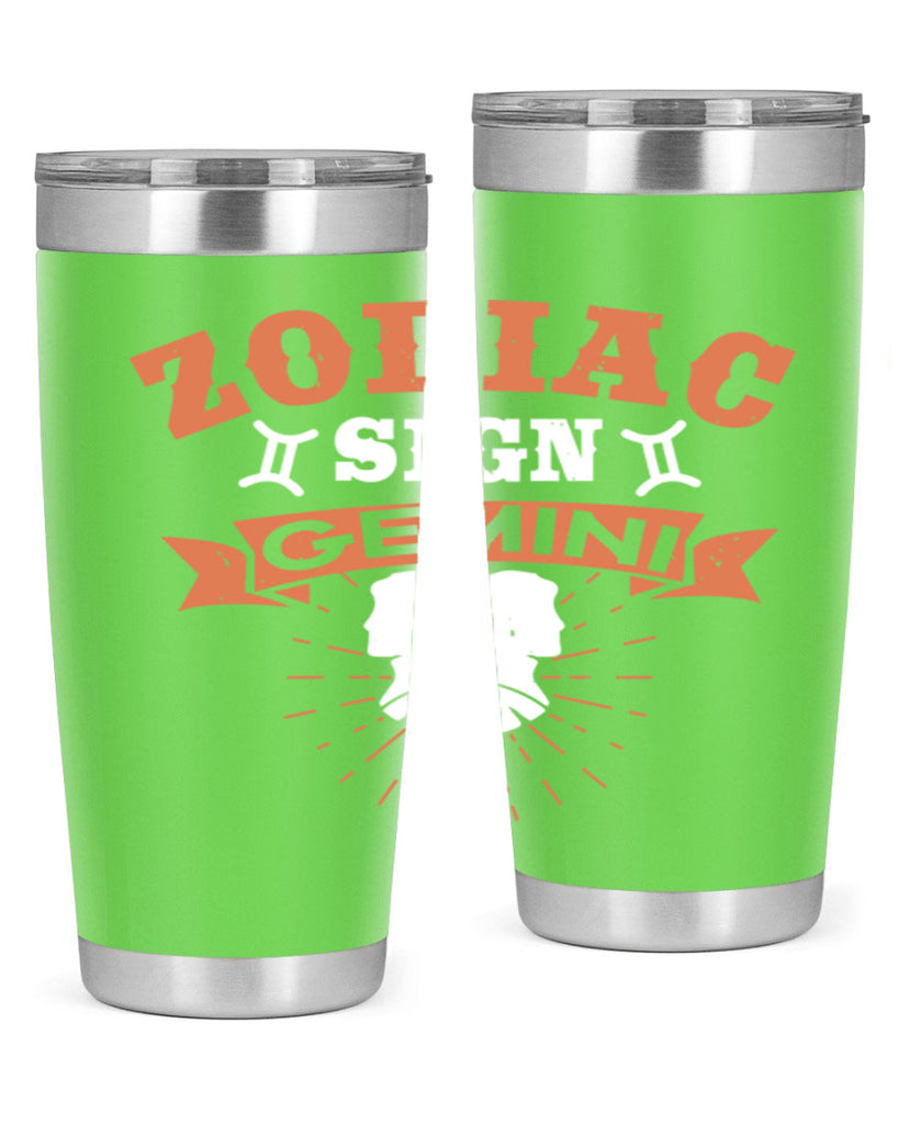 gemini 246#- zodiac- Tumbler