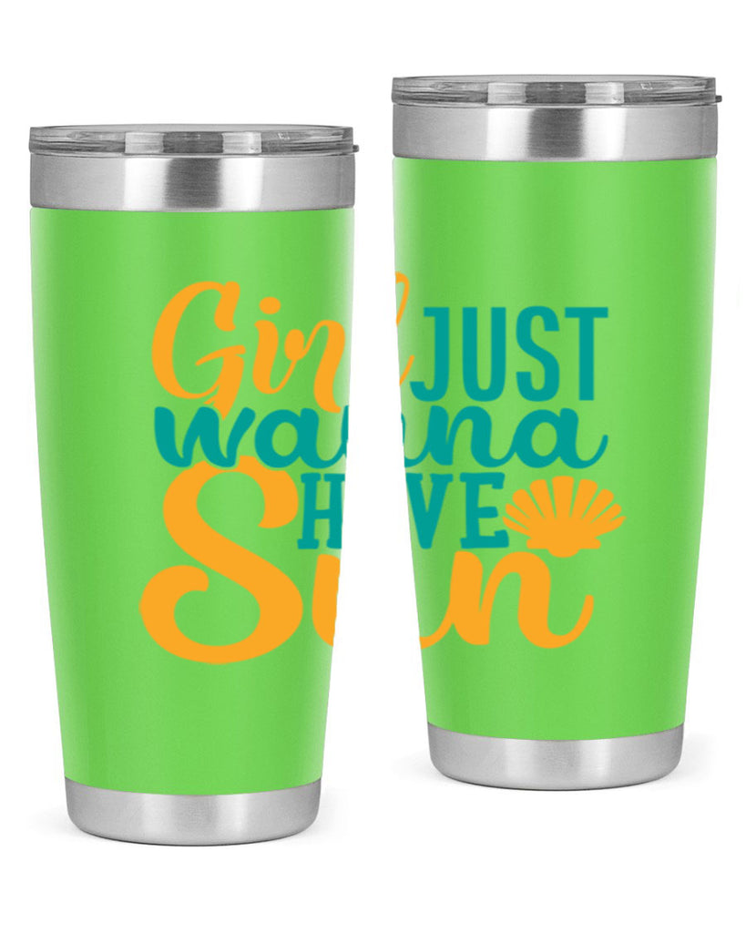 girls just wanna have sun Style 101#- summer- Tumbler