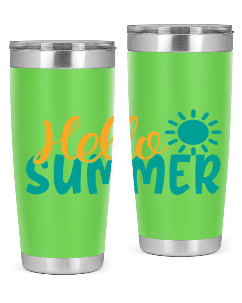 hello summer Style 98#- summer- Tumbler