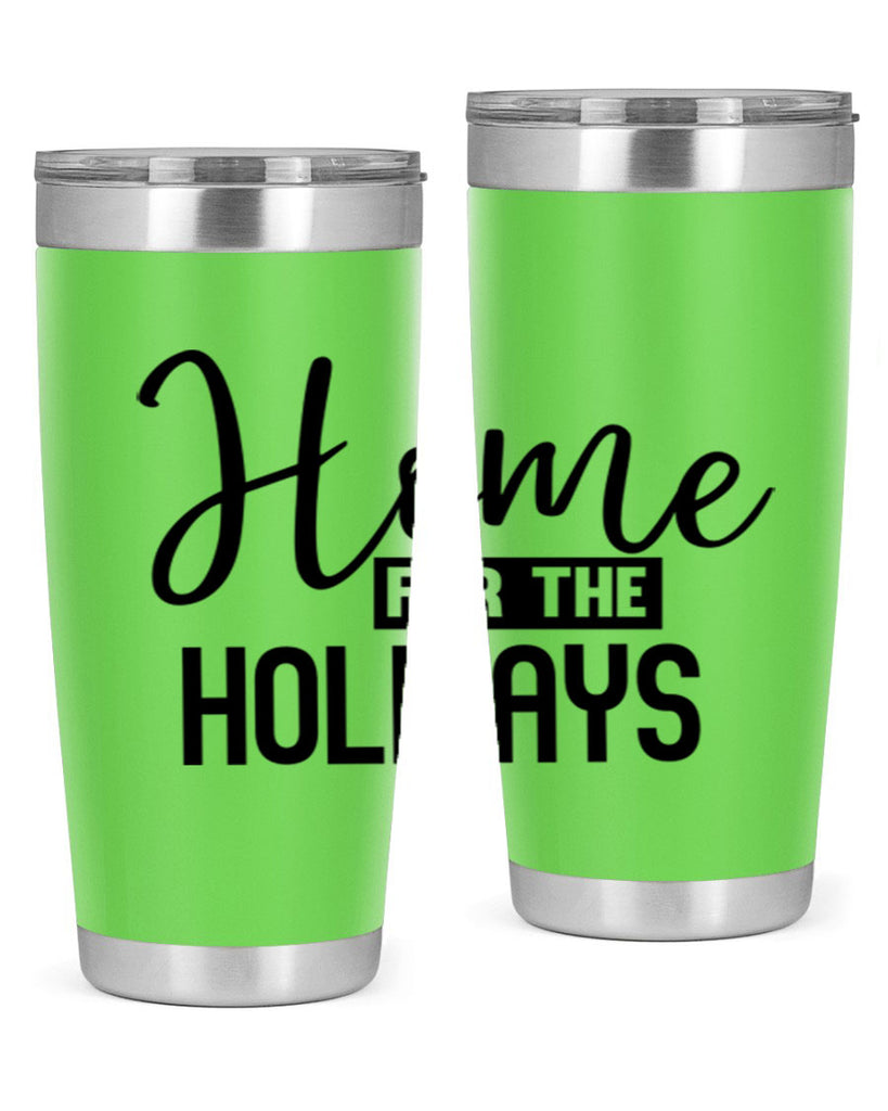 home for the holidays 194#- winter- Tumbler