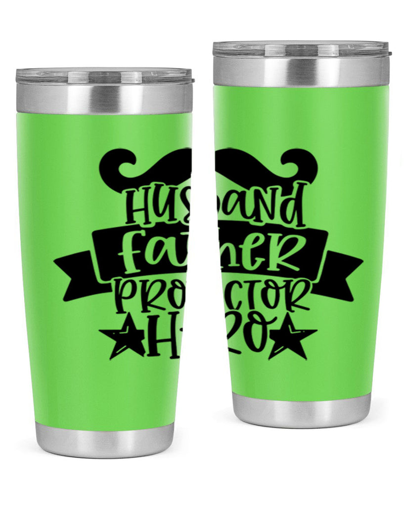 husband father protector hero 46#- fathers day- Tumbler