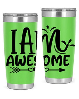 i am awesome Style 19#- autism- Tumbler