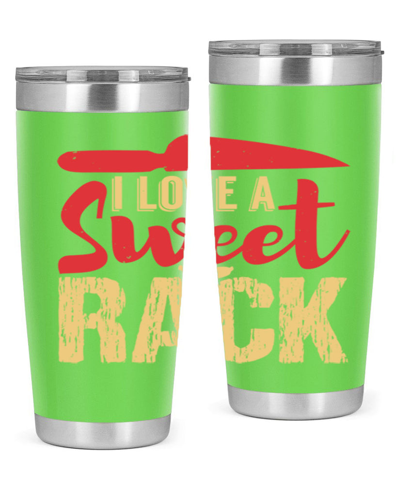 i love a sweet rack 40#- bbq- Tumbler