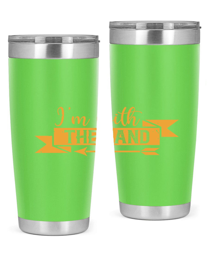 i’m with the band 58#- mardi gras- Tumbler