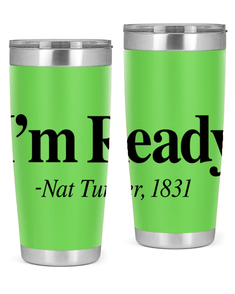 im  ready nat turner 110#- black words phrases- Cotton Tank