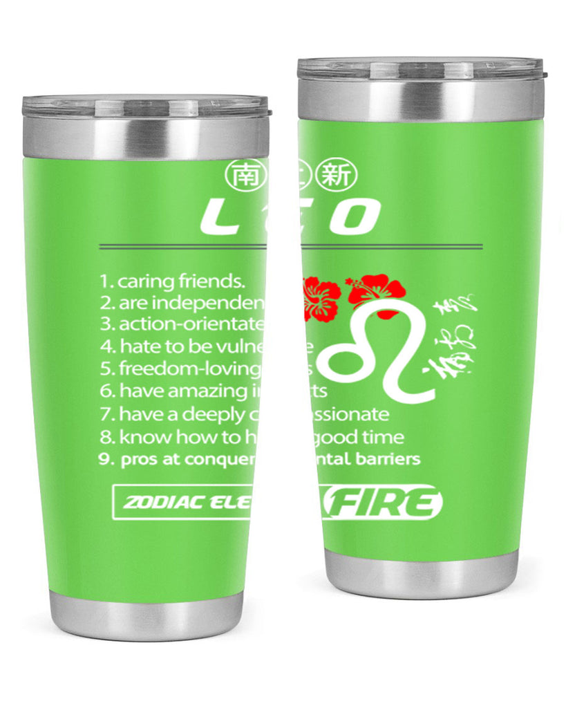 leo 307#- zodiac- Tumbler