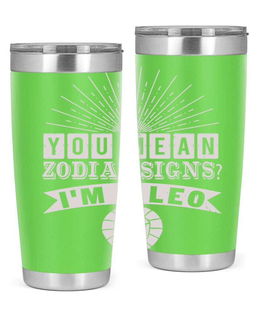 leo 309#- zodiac- Tumbler