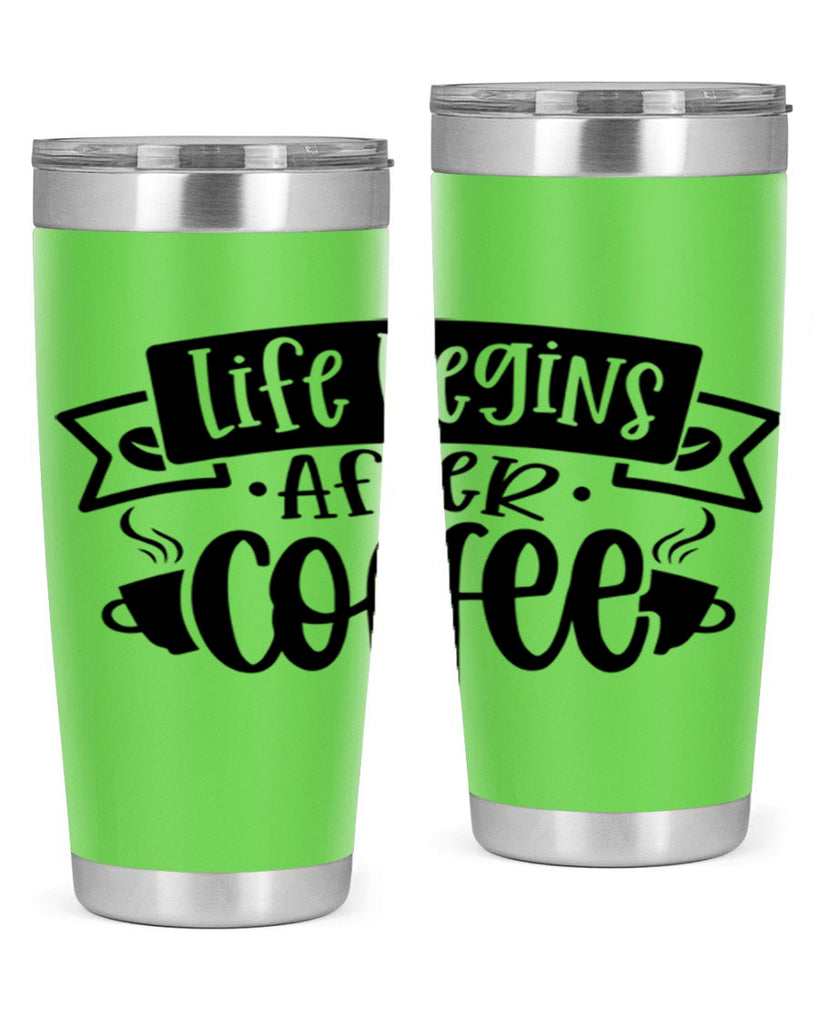 life begins after coffee 78#- coffee- Tumbler
