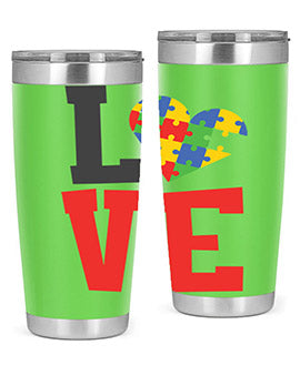 love Style 29#- autism- Tumbler