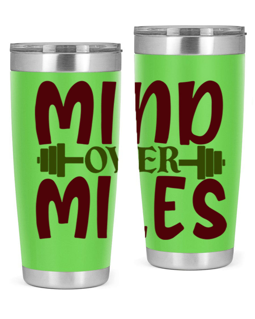 mind over miles 29#- gym- Tumbler