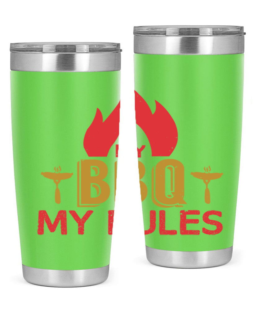 my bbq my ruless 21#- bbq- Tumbler
