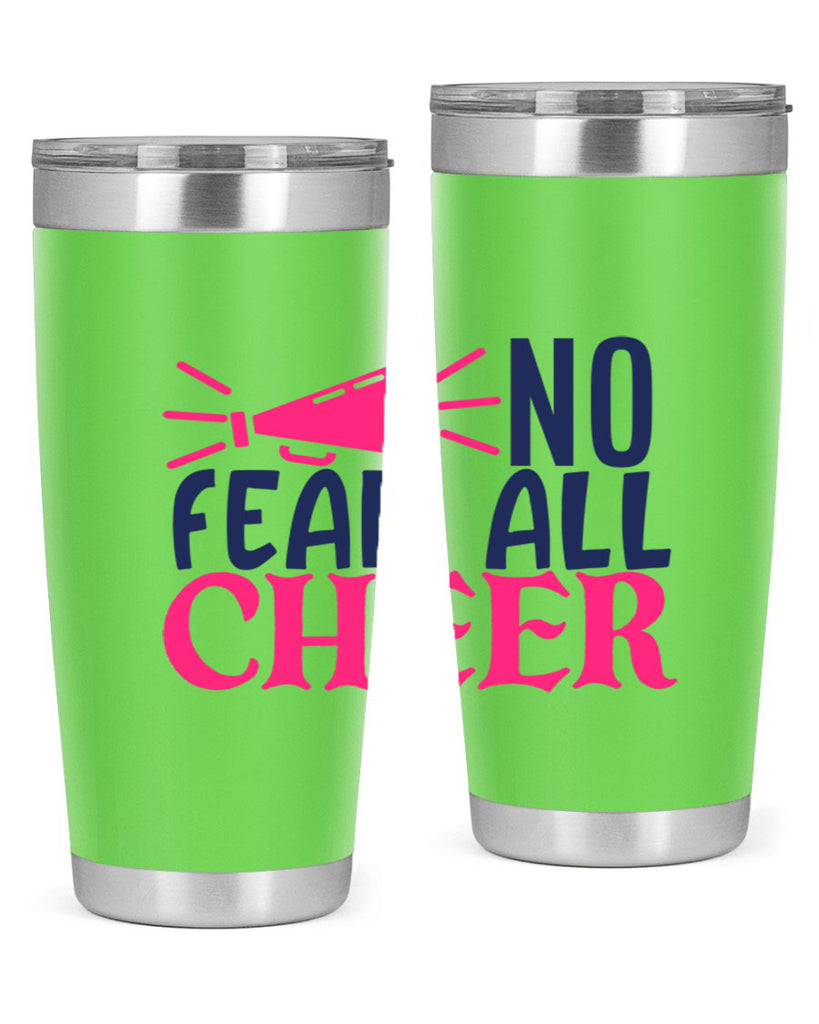 no fear all cheer 1739#- cheer- Tumbler