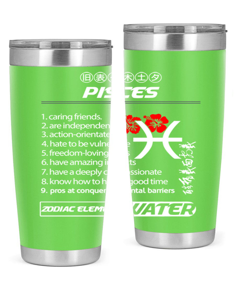pisces 356#- zodiac- Tumbler